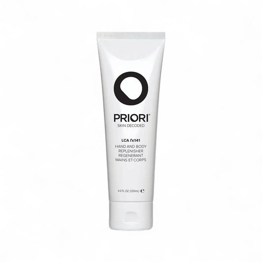 Priori LCA fx141 Hand & Body Replenisher | AHA Body Moisturiser | 120ml