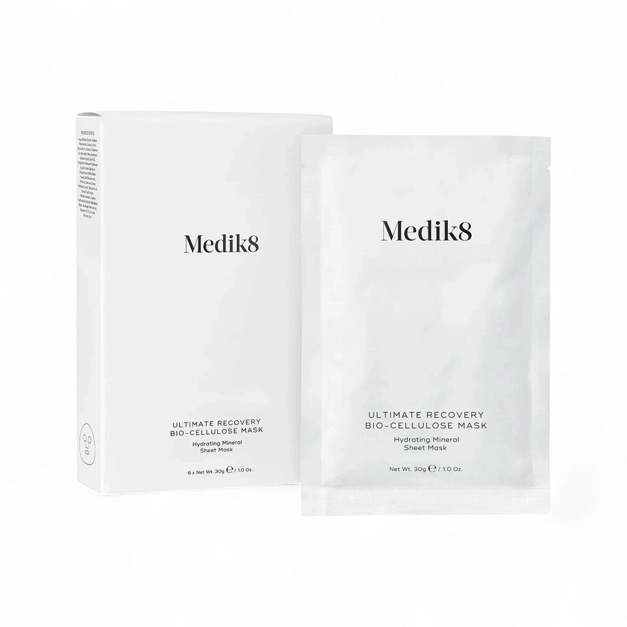Medik8 Ultimate Recovery Bio-Cellulose Mask (Pack of 6) | Sheet Mask