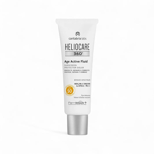 Heliocare 360 Age Active Fluid SPF50 | Anti-Ageing Sunscreen | 50ml
