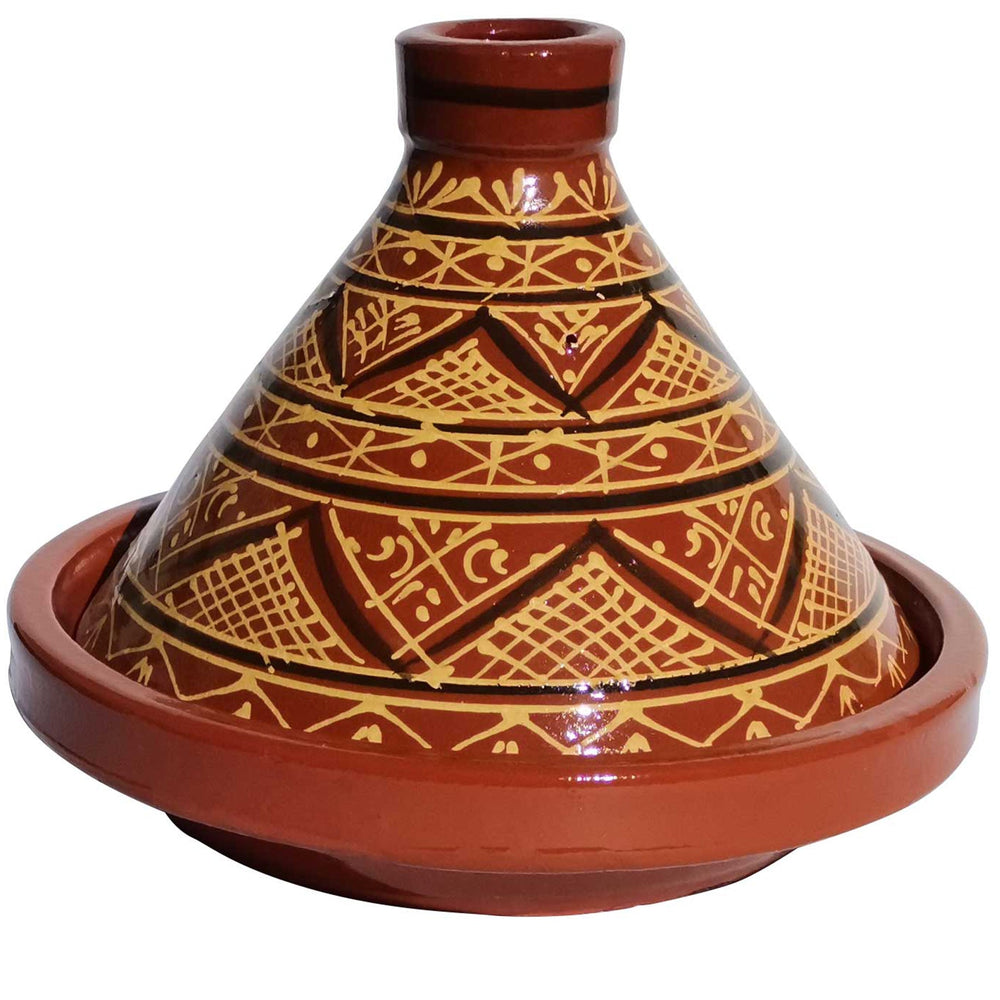 Glasierte Tajine „Agadir“ – 34 cm