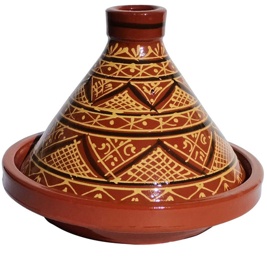Glasierte Tajine „Agadir“ – 34 cm