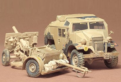 BR.25 pdr Gun & Quad Tractor