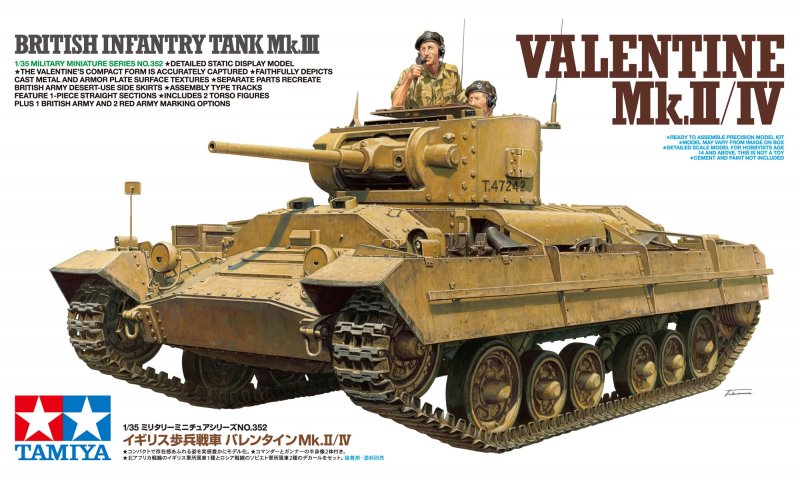 Brit. Valentine Mk. II/IV