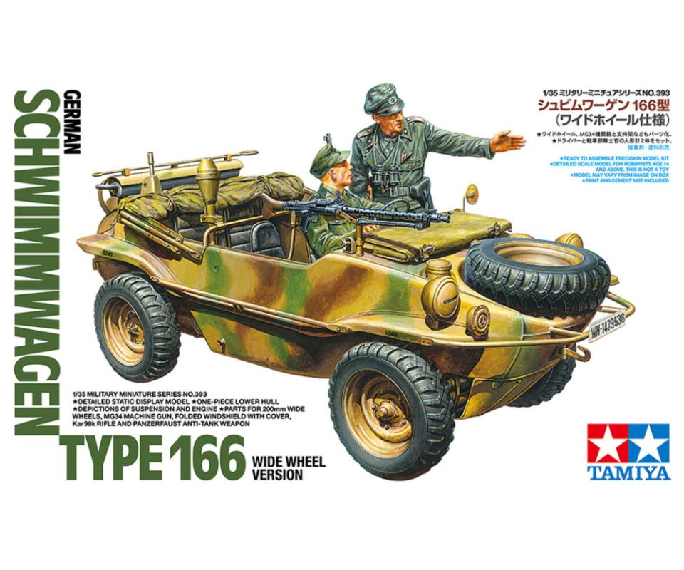 Dt. Schwimmwagen T166 breit