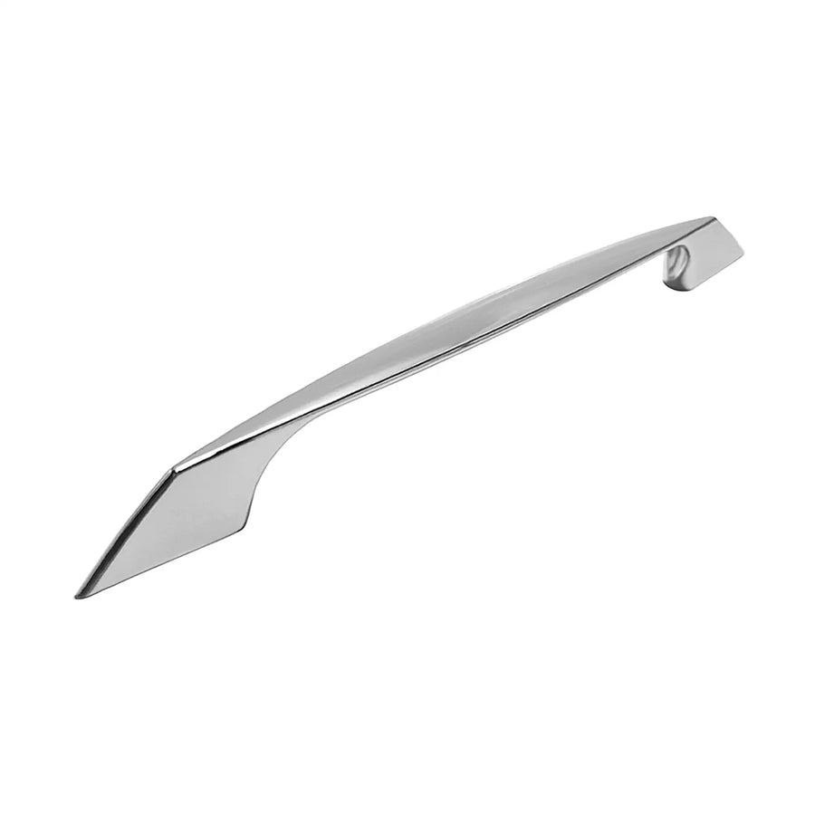 Terea - D Shaped Cupboard Handle -  Polished Chrome