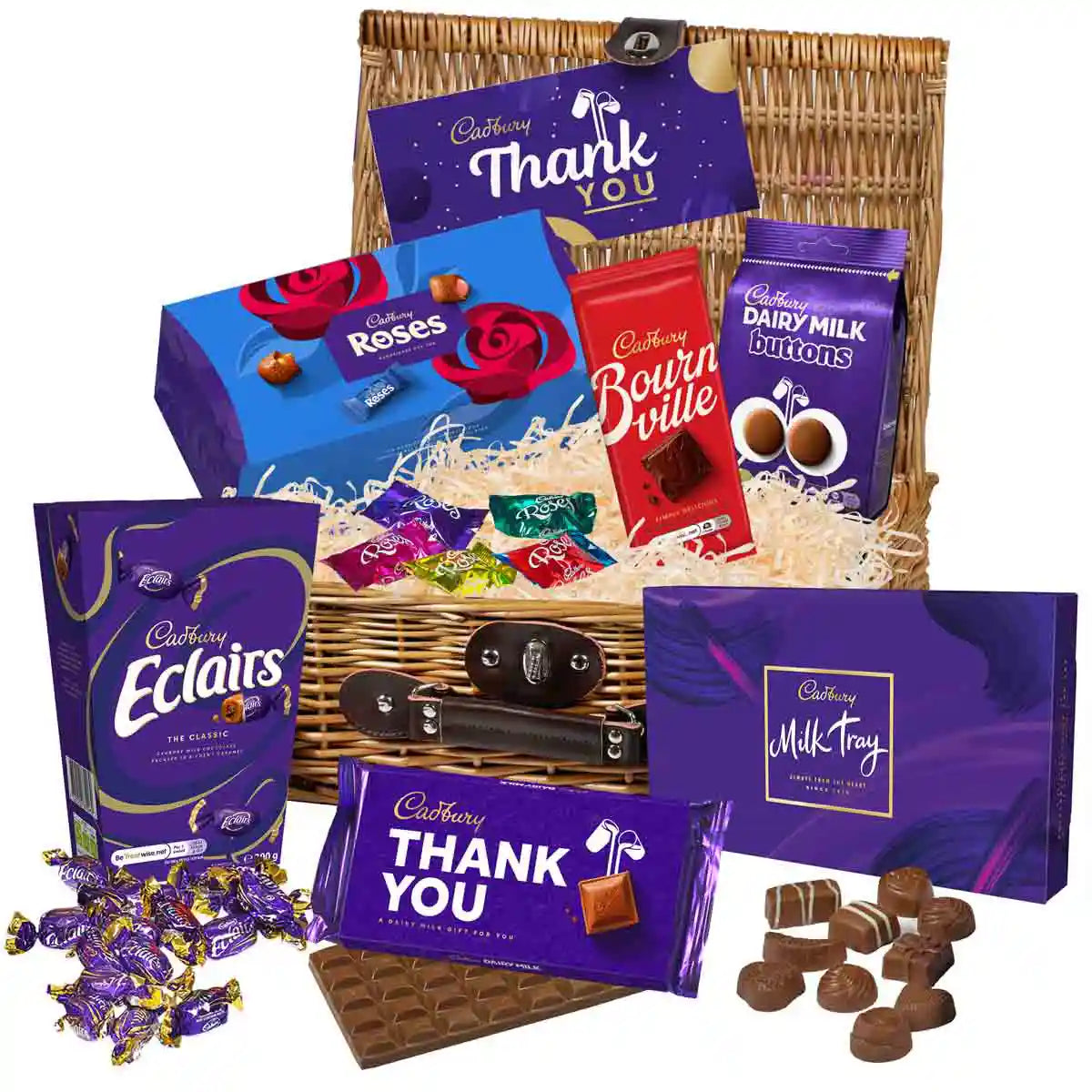 Cadbury Thank You Chocolate Basket