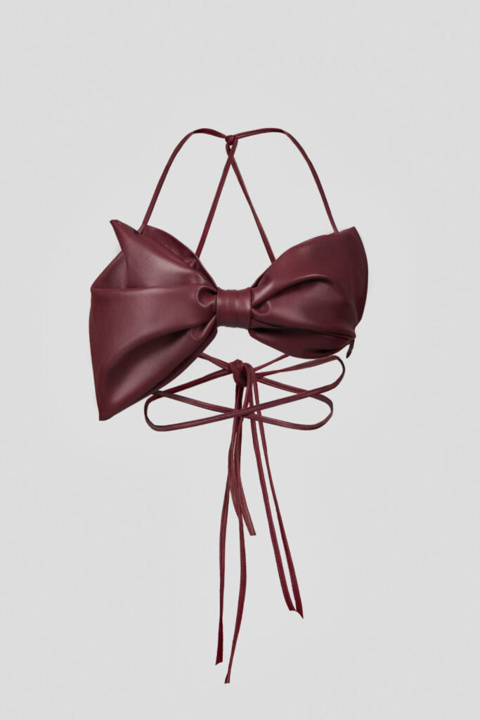 Bordeaux bow top