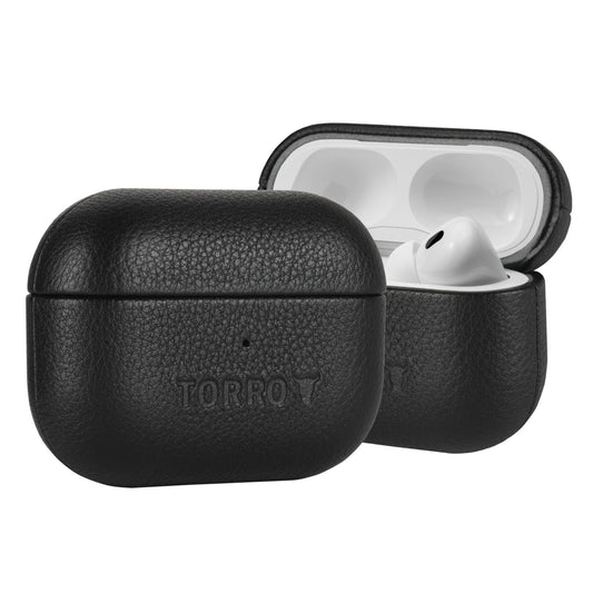 Apple AirPods Pro Leather Case (1st & 2nd Generation) - Black
