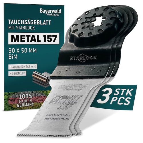 3x Bayerwald SL BiM Tauchsägeblatt 30x50mm
