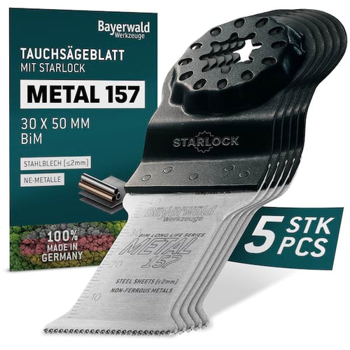 5x Bayerwald SL BiM Tauchsägeblatt 30x50mm