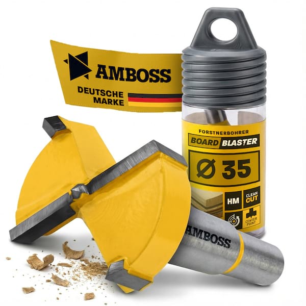 Ø 35 mm Forstnerbohrer - AMBOSS BOARDBLASTER