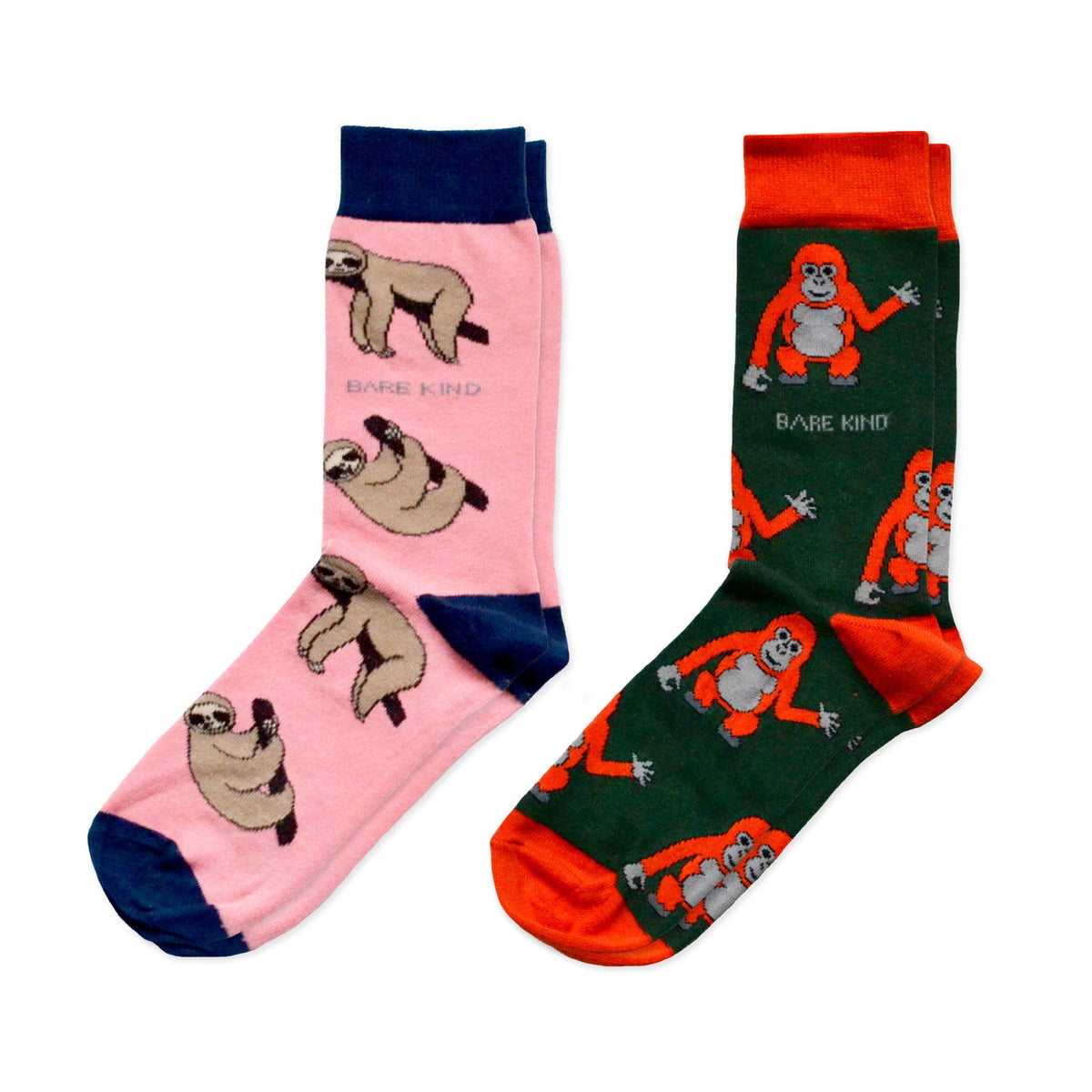 Tree Top Bundle of 2 Bamboo Sock Set | UK Adult 4-7