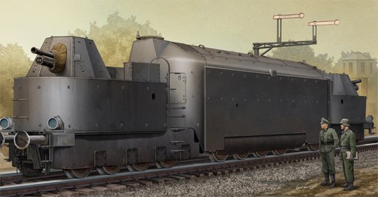 German Armored Train Panzertriebwagen Nr16