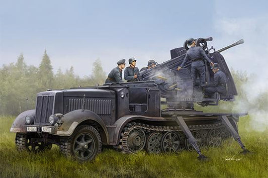 German 5cm FLAK 41auf Selbstfahrlafette (Sd.Kfz.7/2)