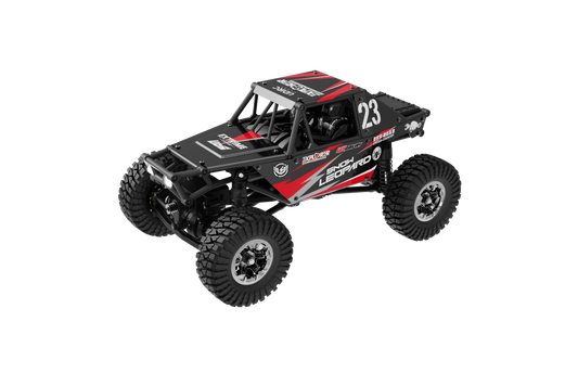 UDIRC UCX2405 Basic 1/24 Scale 4WD Brushed Motor RTR RC Rock Crawler - Black&Red US Only