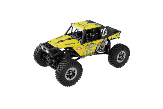 UDIRC UCX2405 Pro 1/24 Scale Brushless FOC Motor 2.4 GHz RTR 4WD RC Rock Crawler - Yellow