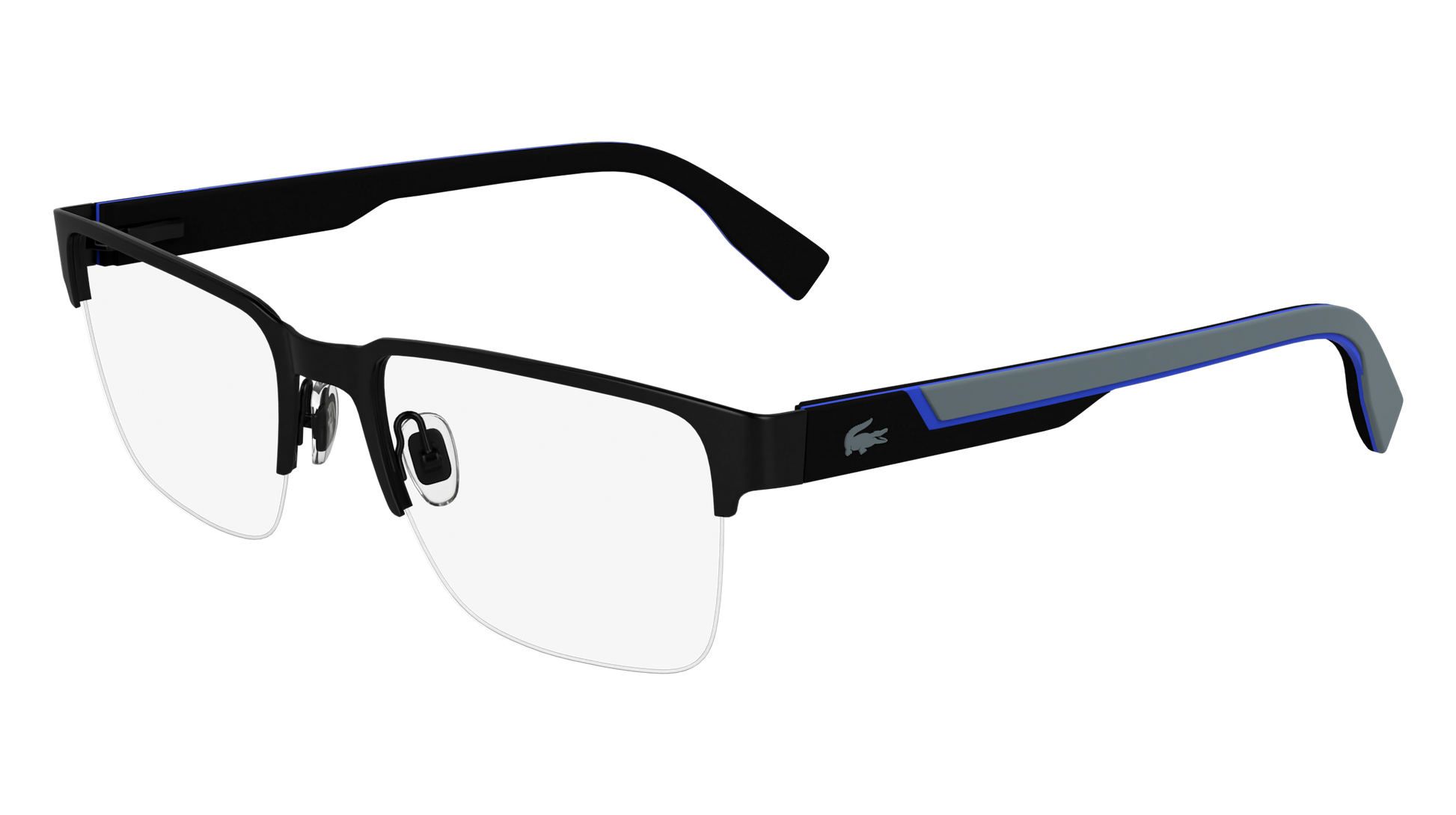 Lacoste L2305 001 Man Optical frames Metal Black  Squared Normal