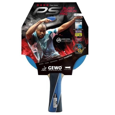 Gewo PS Blast Carbon Bat Off-/Off Table Tennis Bat: