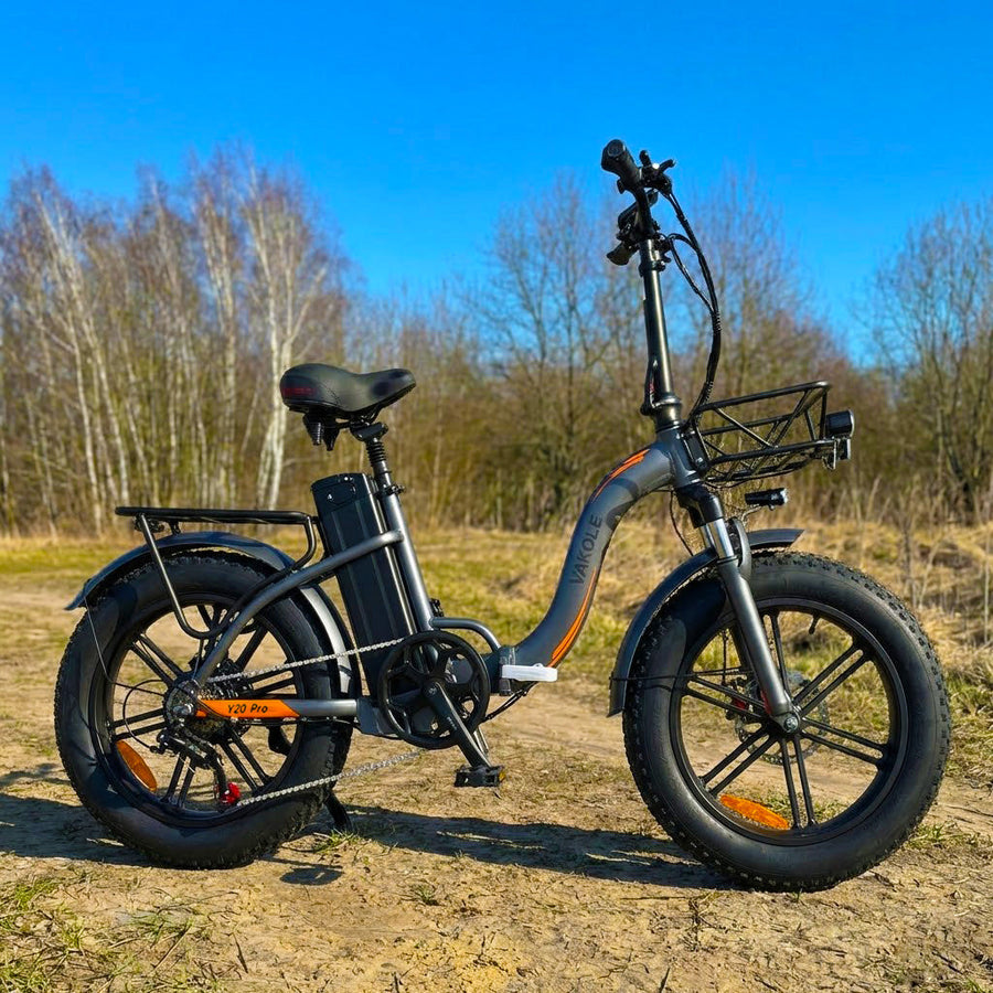 Vakole Y20 Pro 20-Inch Fat Tire Foldable Step-Through Electric Bike with 48V 30Ah 1440Wh Battery