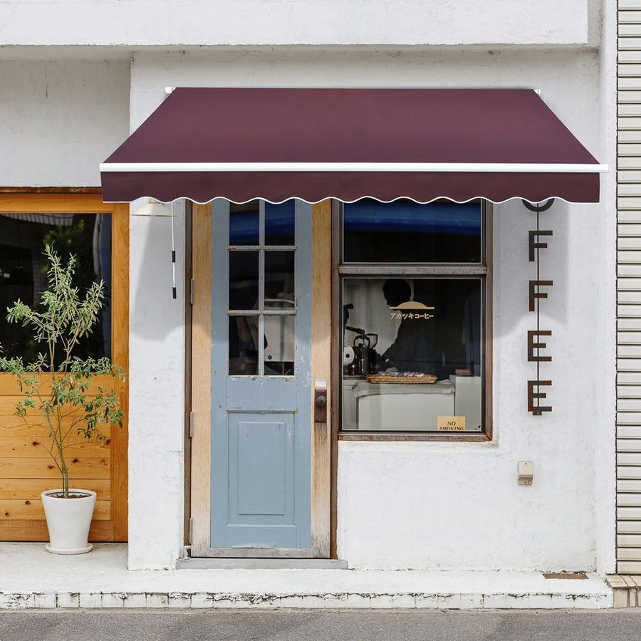 Manual Retractable Awning, size (4m x 3m)