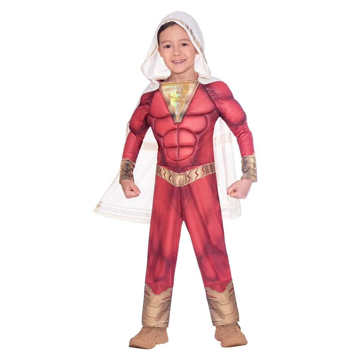 Child Shazam! Super Hero Costume - 4-6 Years