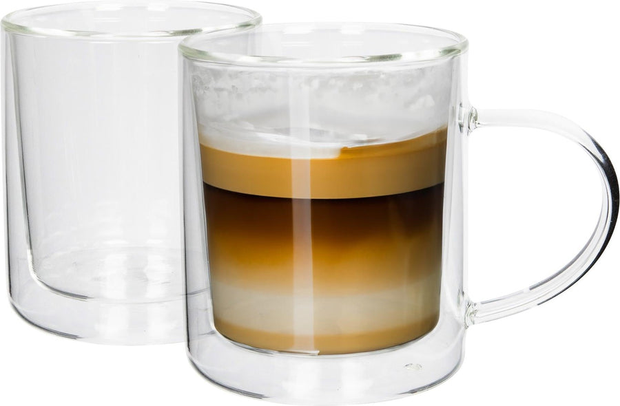 Double-Walled Glass Mugs - 360ml