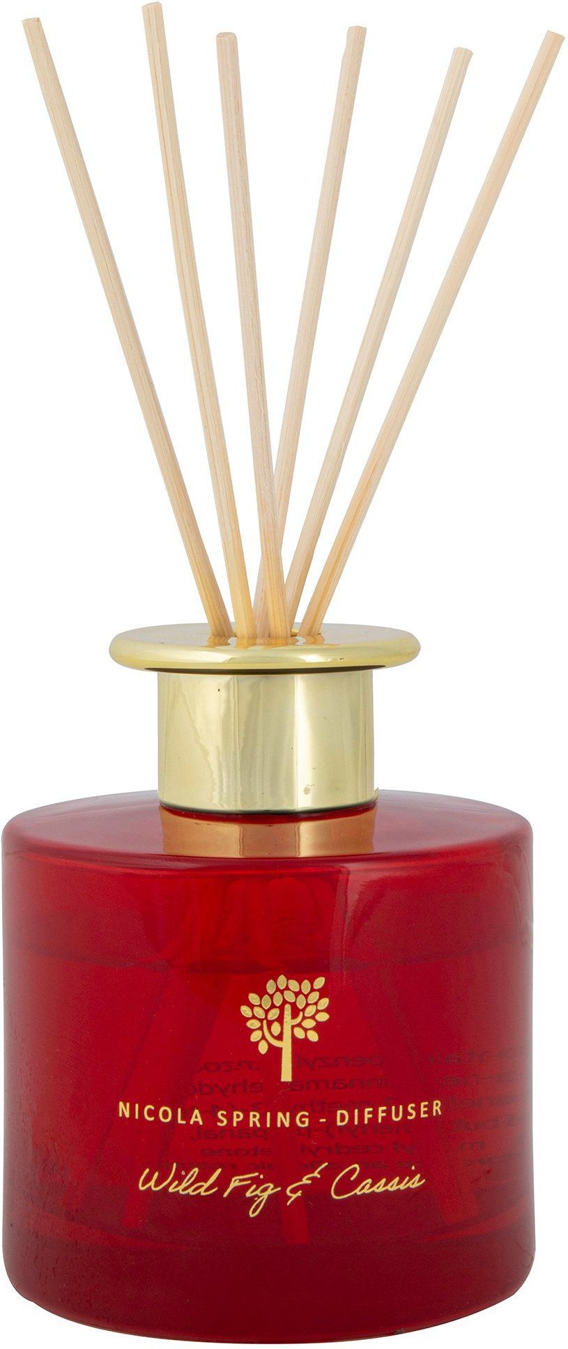 200ml Glass Reed Diffusers - Wild Fig & Cassis