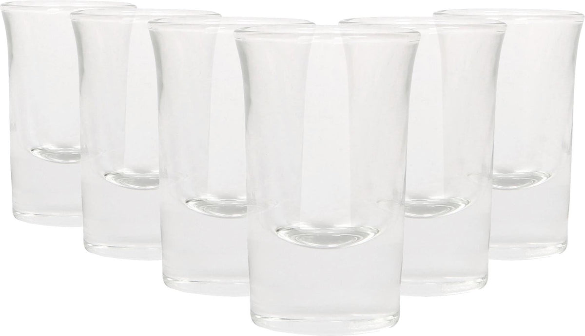 25ml Tall Shot Glasses - Pack of 6
