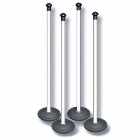 8842 Sure Shot Rounder Posts Wood  Set of 4