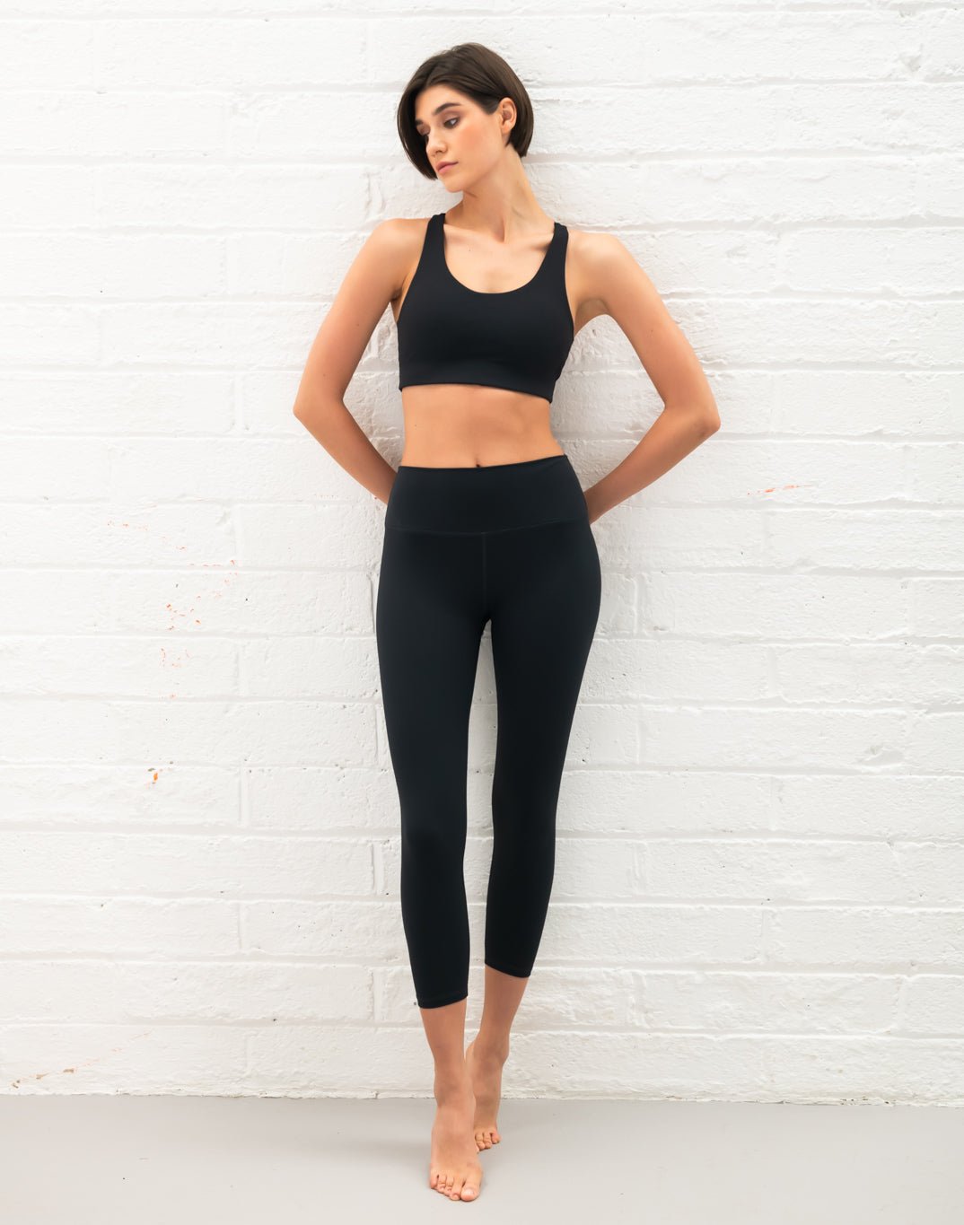 Aurora 7/8 Legging in Black