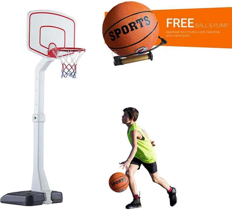 Air League HB10 Junior Adjustable Basketball Stand