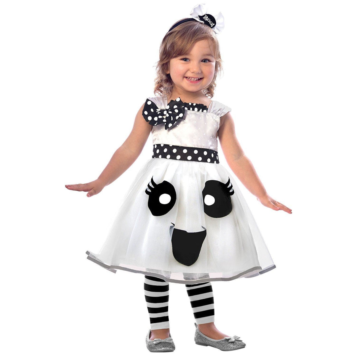 Child Cute Ghost Dress Costume - 3-4 Years