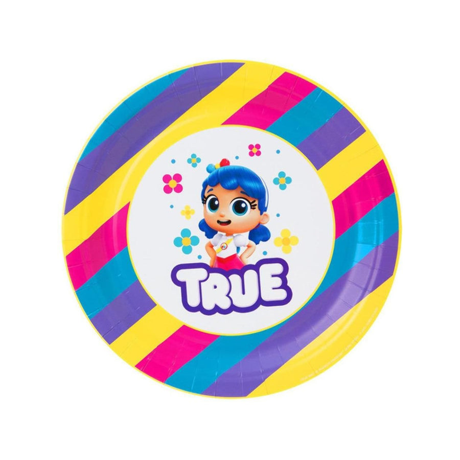 True and The Rainbow Kingdom Kids Birthday Party Plate