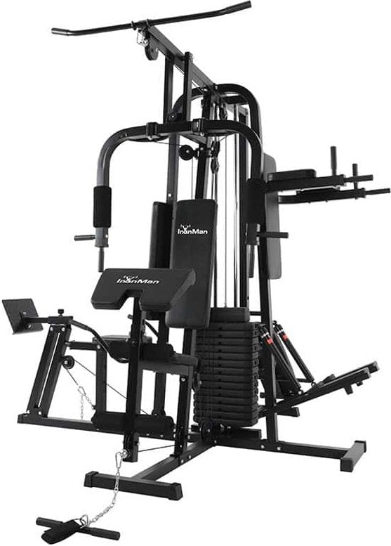 Iron Man Advanced 4 Station Home Multi Gym with 100kg Weight Stack