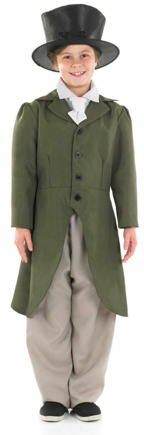Child Regency Boy Costume - 8-10 Years