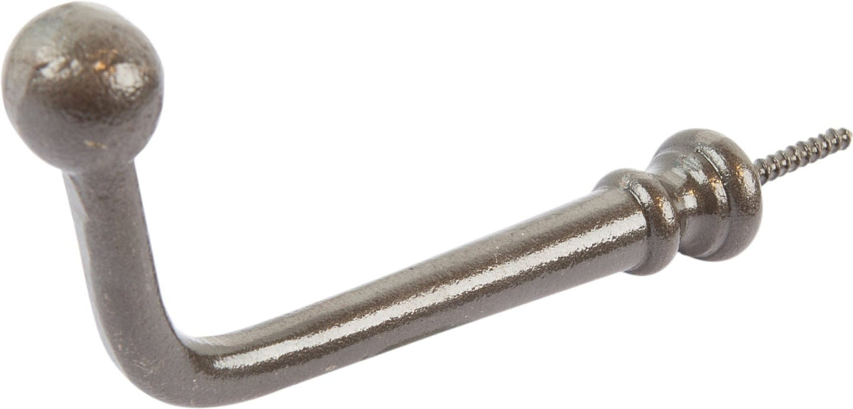 20mm x 60mm Raw Flat Top Screw Hook