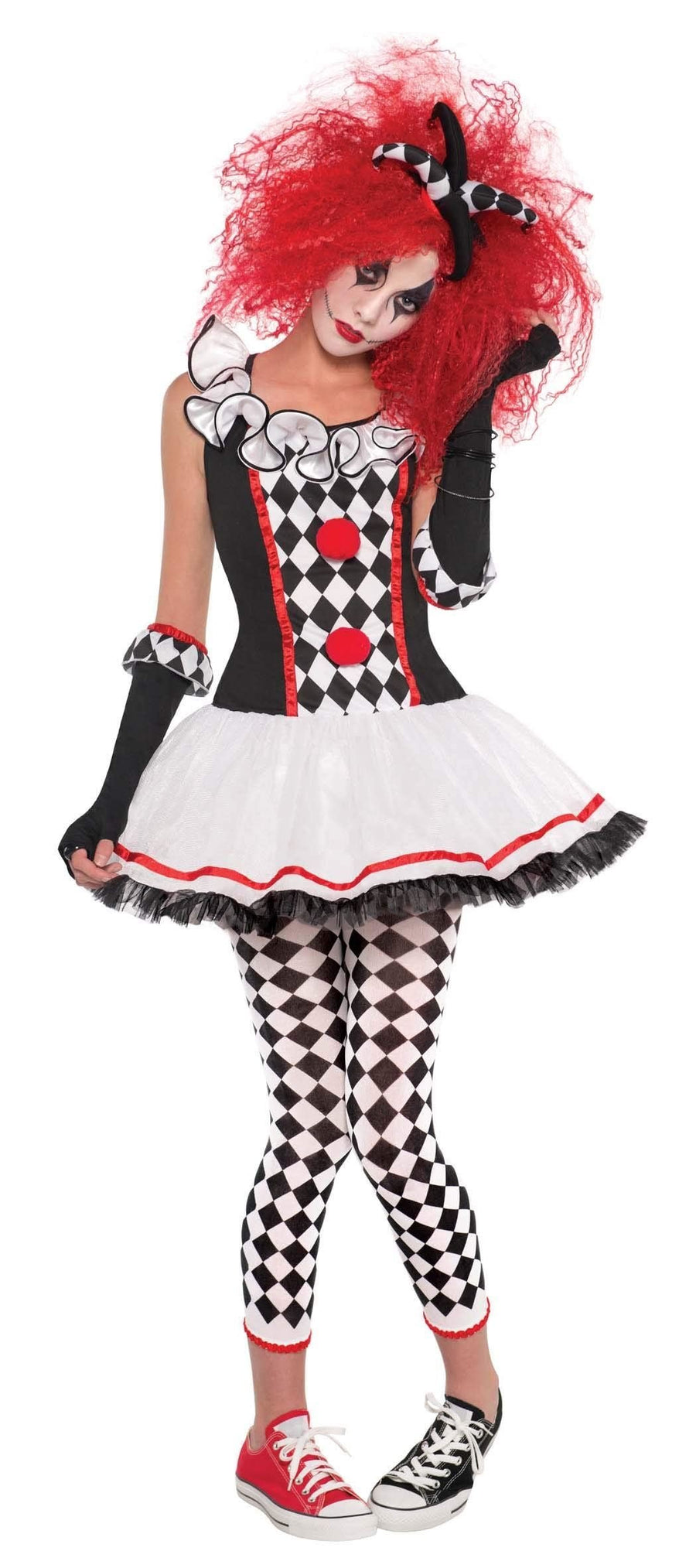 Women's Harlequin Honey Costume - S