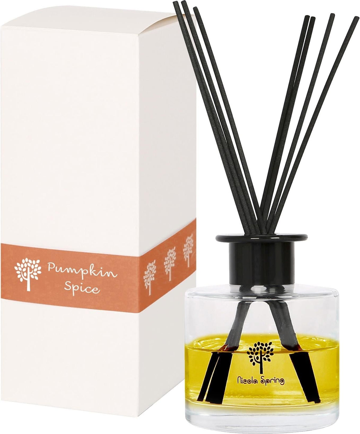 200ml Glass Reed Diffusers - Pumpkin Spice