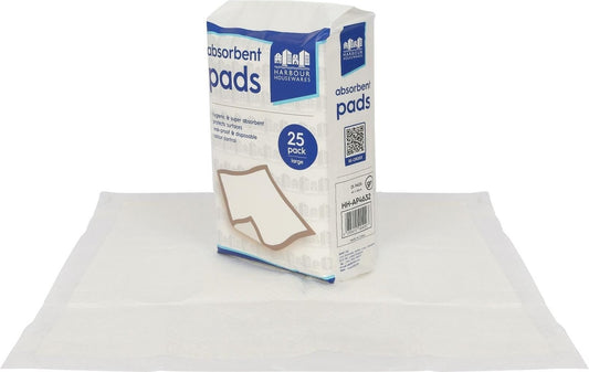 Disposable Puppy Training Pads - 60cm x 60cm - Pack of 25