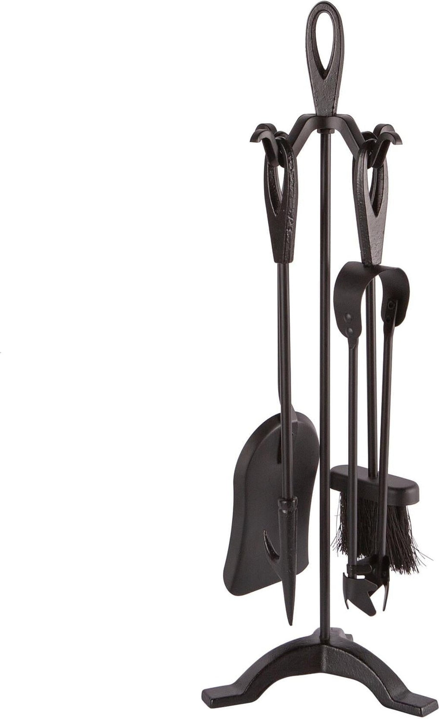 5pc Black 'Slindon' Fireside Companion Set