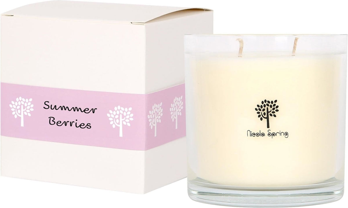 Soy Wax Scented Candle - 400g - Summer Berries