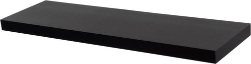 80cm Modern Floating Shelf - Black