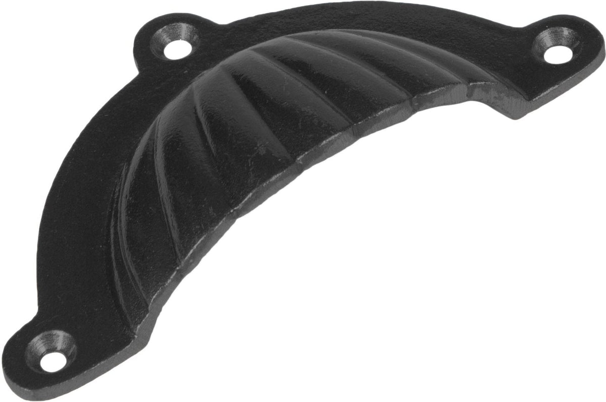 95mm x 50mm Fluted Cabinet Cup Handle