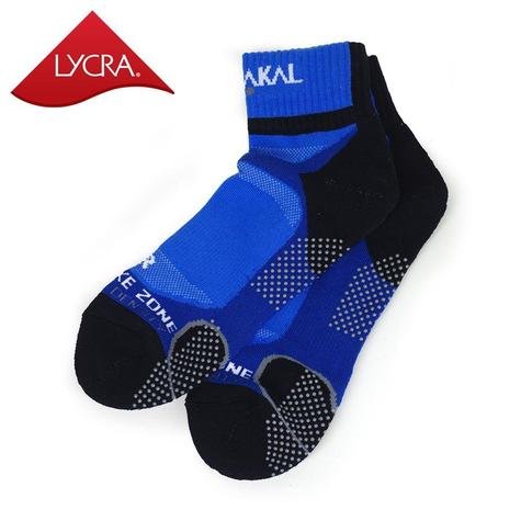 Karakal Mens X4-Technical Ankle Sock - Blue/Black