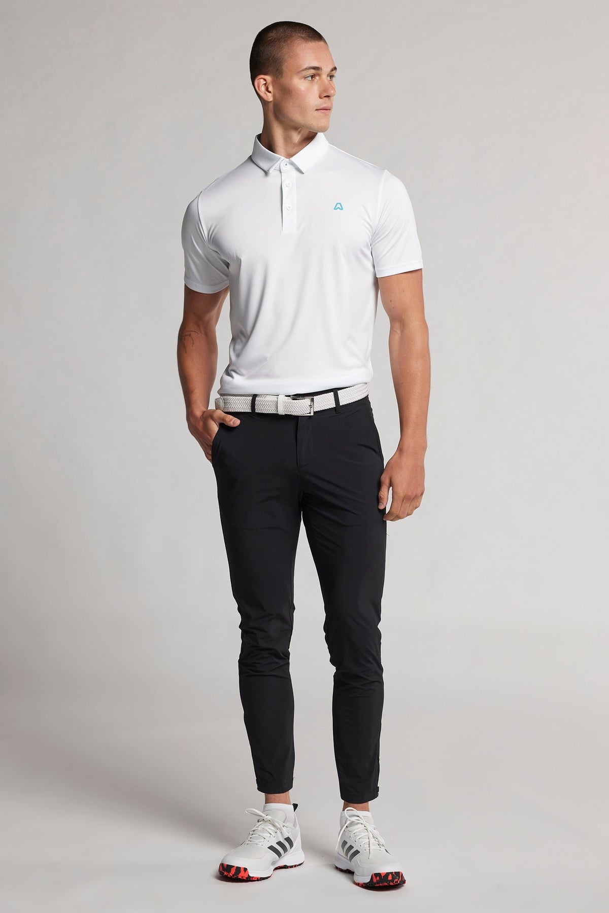 Essentials Regular Fit Core Polo - Chalk White