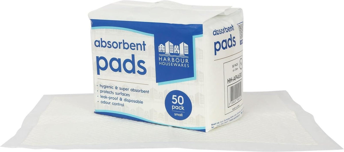 Disposable Puppy Training Pads - 32.5cm x 45cm - Pack of 50