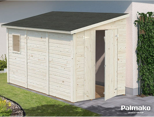 12' x 6' Palmako Mia Heavy Duty Lean To Shed (3.5m x 1.8m)