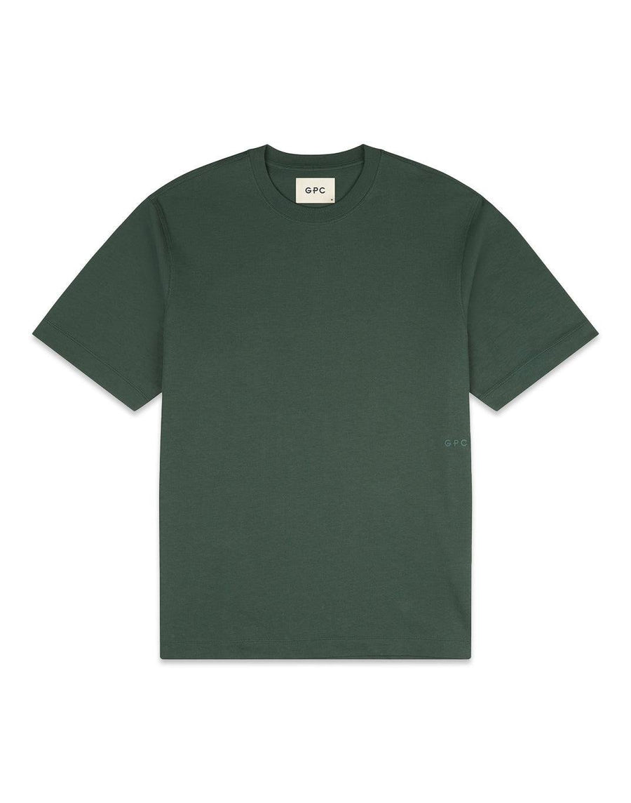 The Oversized Tee in Earth Green