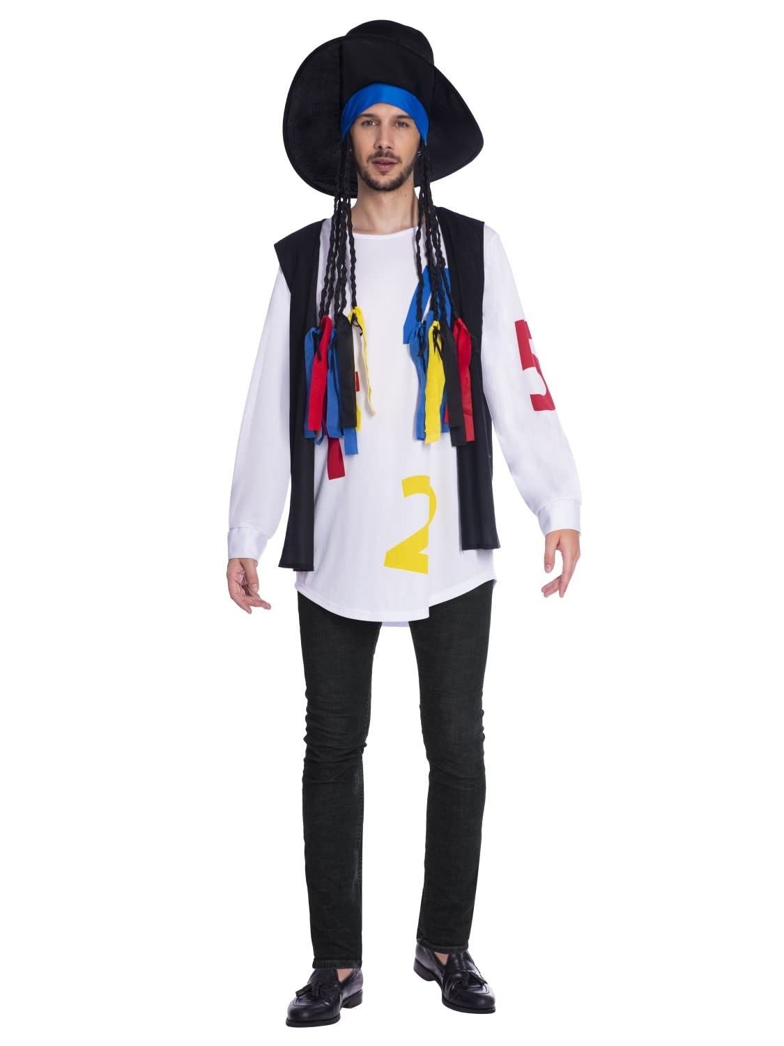 Adult Boy George 80s Pop Icon Costume - M