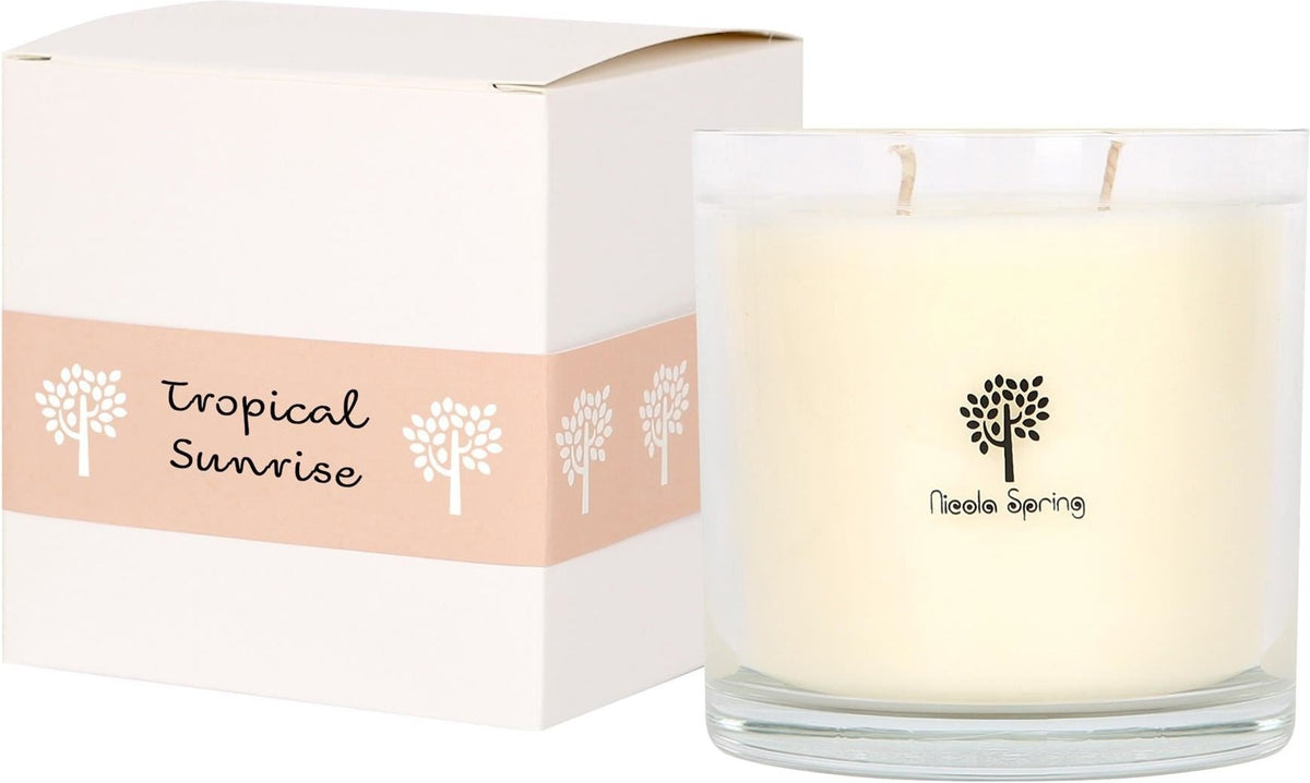 Soy Wax Scented Candle - 400g - Tropical Sunrise